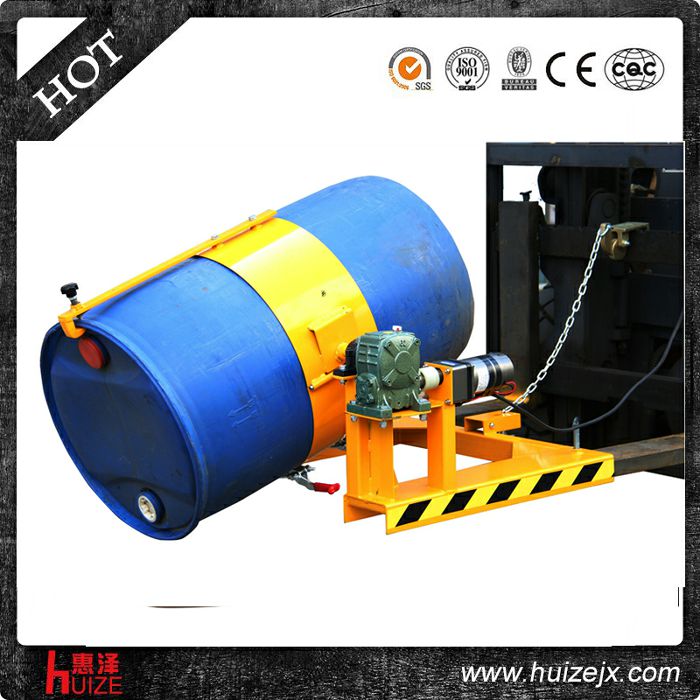 叉車專用倒桶機(jī)具（塑鐵桶，電翻轉(zhuǎn)）