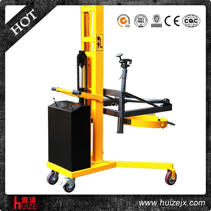 半電動油桶車（直角腿，夾鐵桶翻轉）2