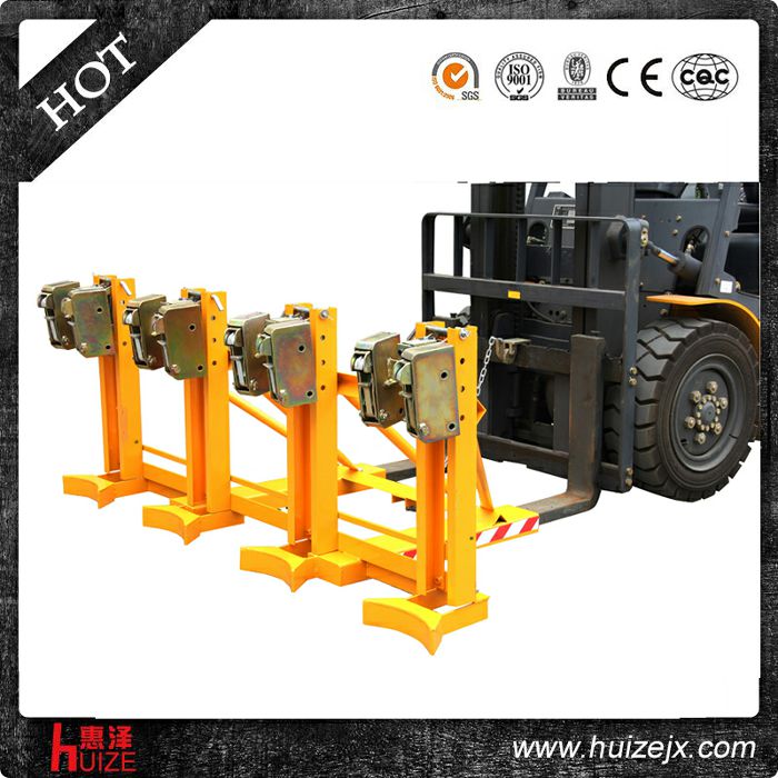 四桶夾具（一次夾4只桶,雙夾爪，夾塑鐵桶）