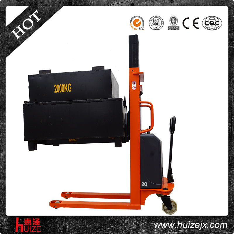 三門架半電動(dòng)堆高車 三門架半電動(dòng)堆高車